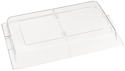Winco Polycarbonate Dome Hinged Cover, Full Size, Medium