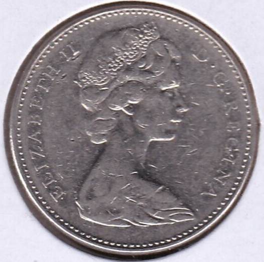 1966 Canada 5 Cents