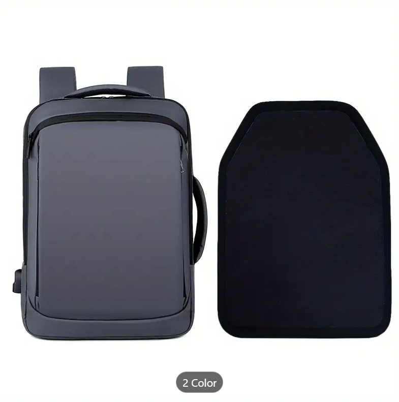 45m Bulletproof Backpack - Lightweight with 10x16 panel Insert - NIJ LEVEL IIIa