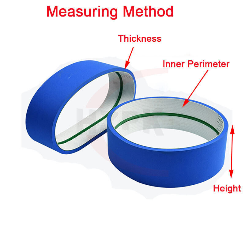 Customized Automatic Labeling Machine Blue Sponge Strap Cloth Belt