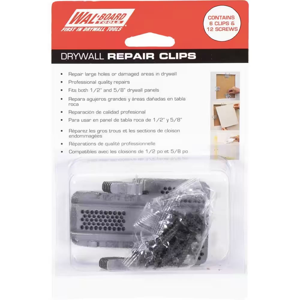 Drywall Repair Clip (6-Pack)