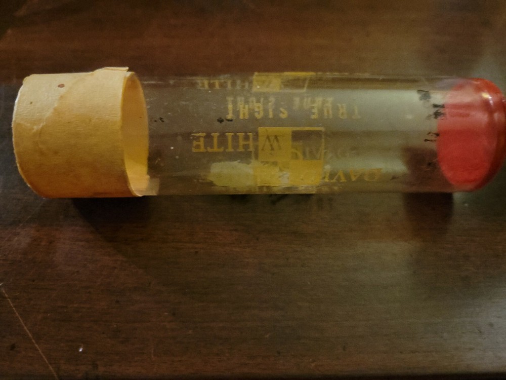 Vintage David White true site pocket sized