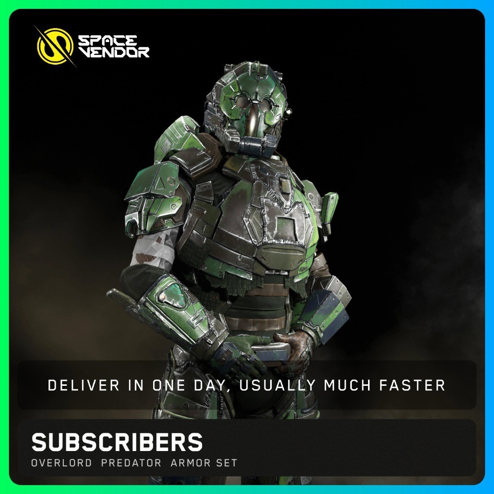 Star Citizen - Overlord "Predator" Armor Set - Space Vendor