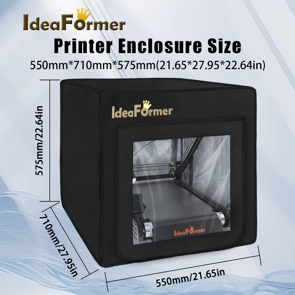 3D Printer Enlosure for Ideaformer IR3 V2 Conveyor Printer,Constant Temperature