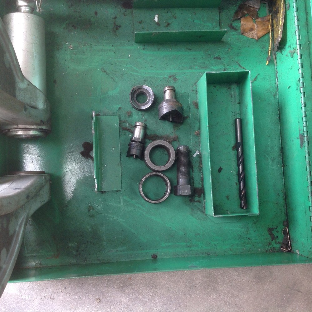 Greenlee 1731 C Frame Punch Knock Out Set. (no pump)