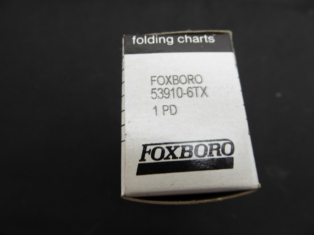 FoxBoro / Graphics Controls 53910-6TX Folding Charts