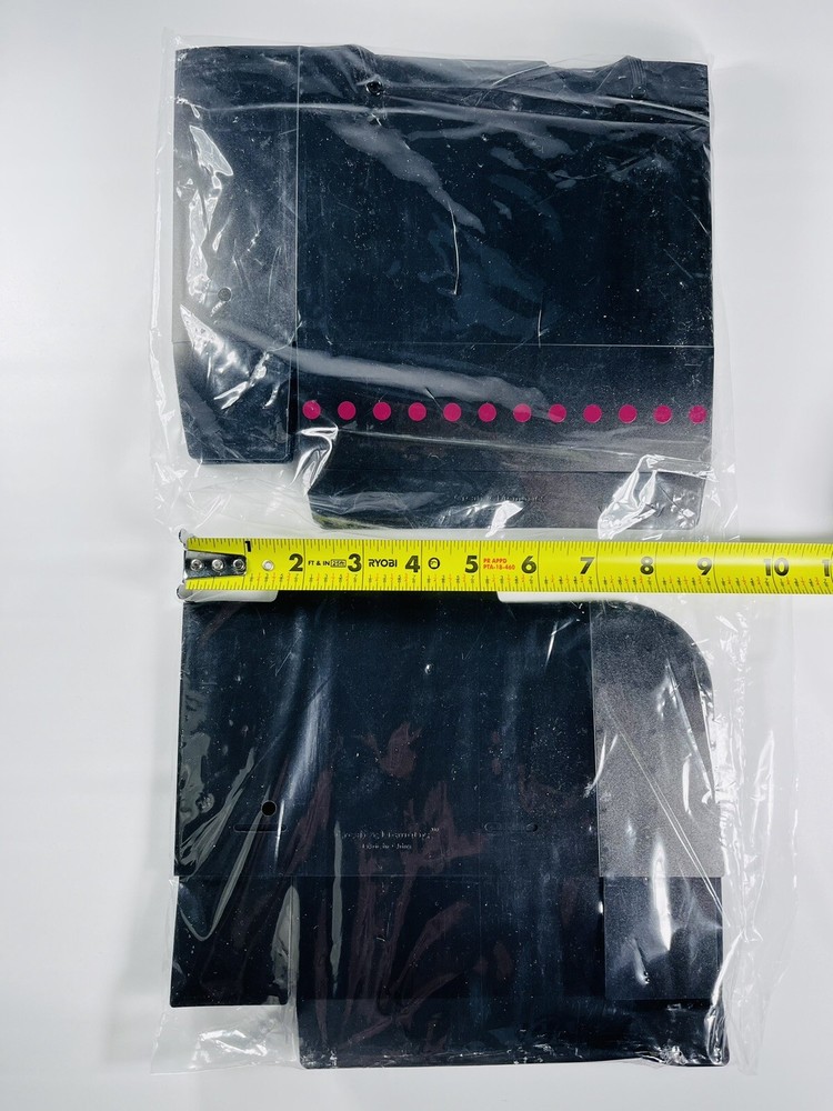 Creative Memories 12” Cutting Pattern Straight-Wavy-Swell Sorting Boxes Stickers