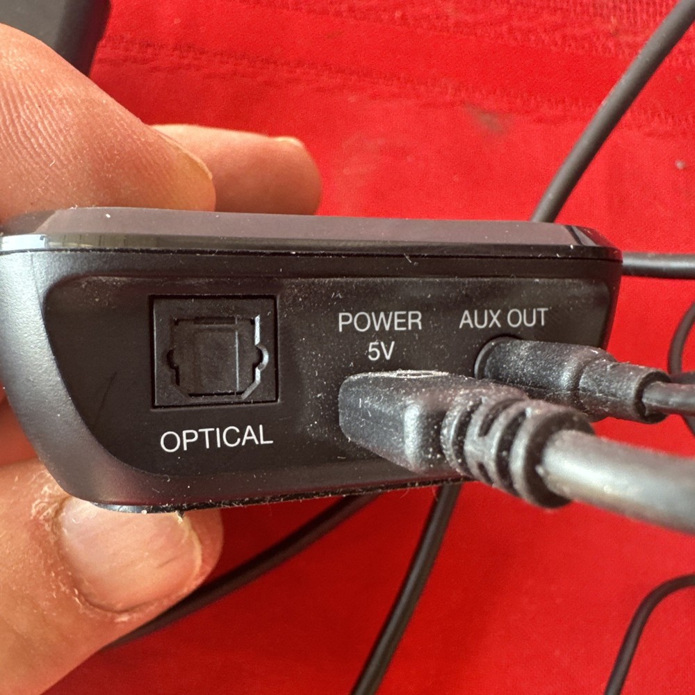 Bose Bluetooth Audio Adapter 418048 With Power And Connection Cord