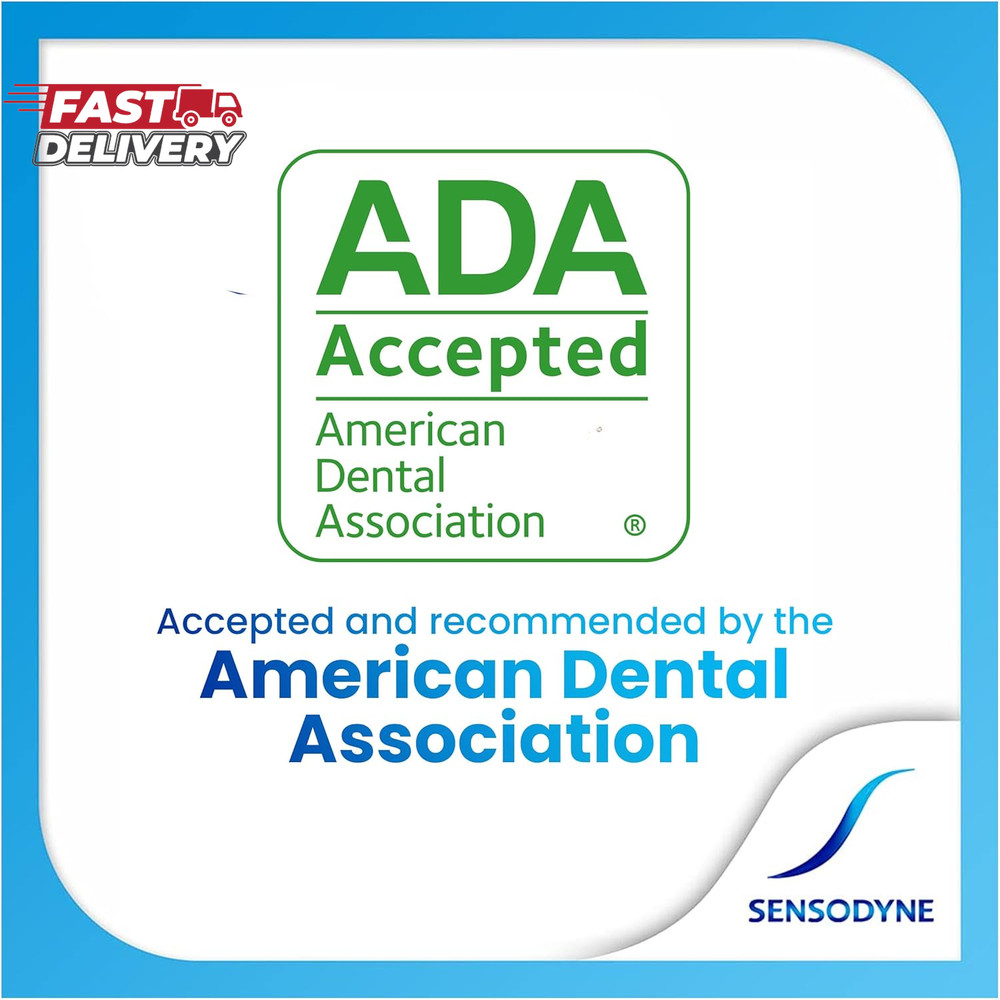 Sensodyne Fresh Mint Sensitive Toothpaste, ADA Accepted Toothpaste for Cavity Pr