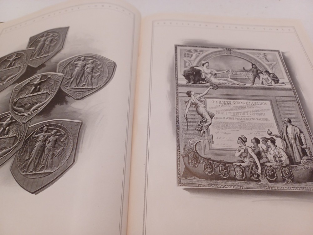 Pratt & Whitney Company Precision Machine Tools Hardback Inventory Catalog c1917
