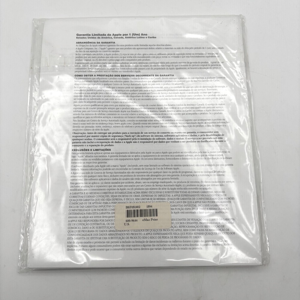 Apple Macintosh eMac (2004) Software Install/Restoration CD’s