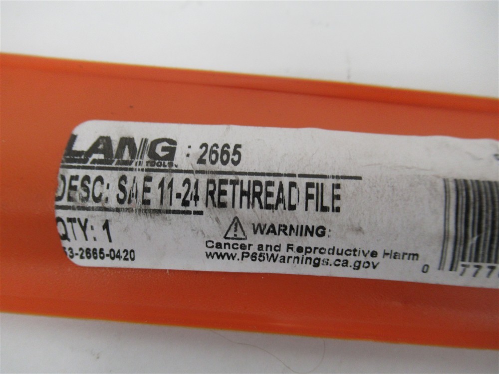 Lang 2665 , Thread Restoring File , SAE 11-24