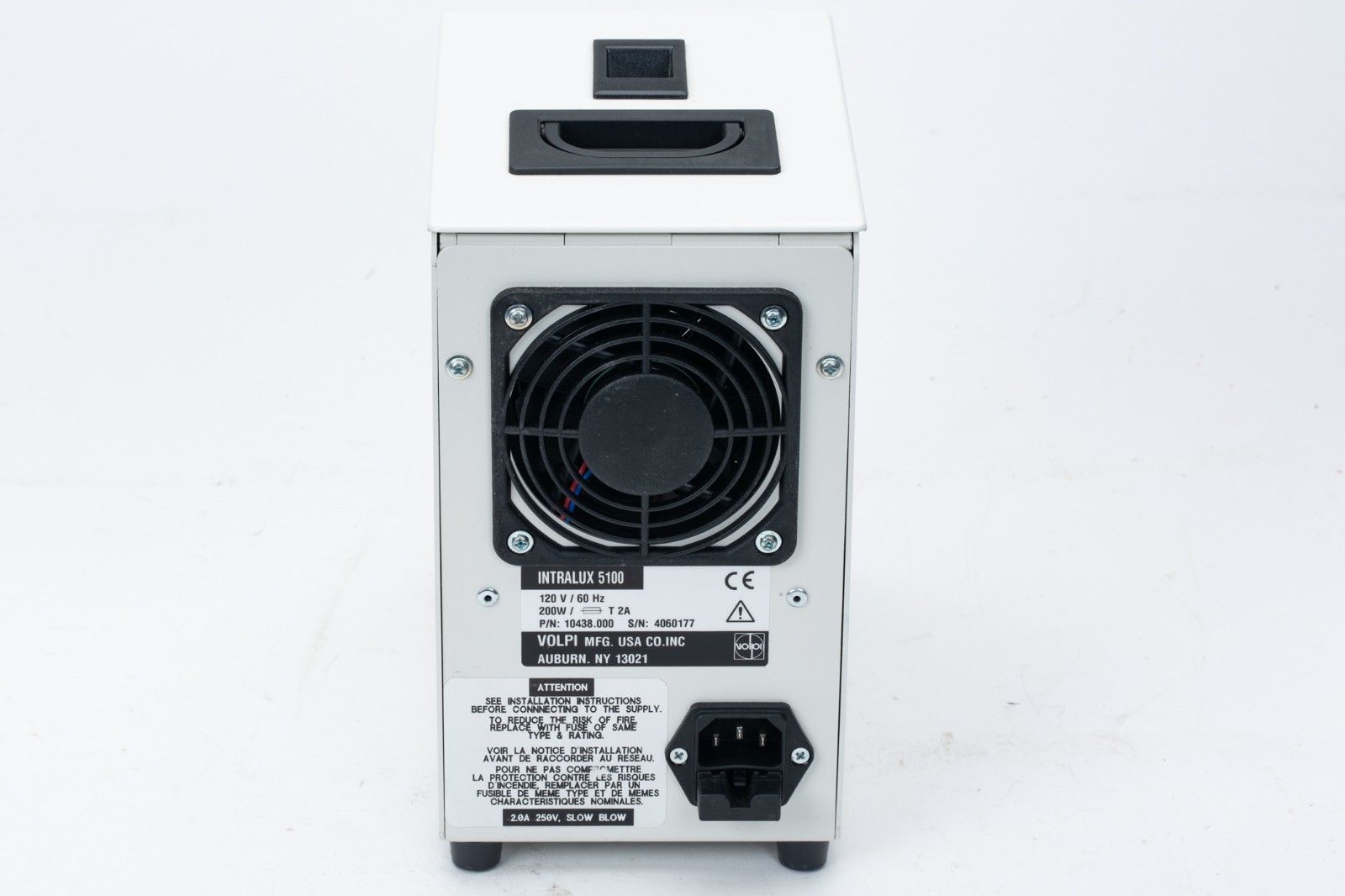 Volpi Intralux 5100 Cold Light Source with Bifurcated Gooseneck Light Guide