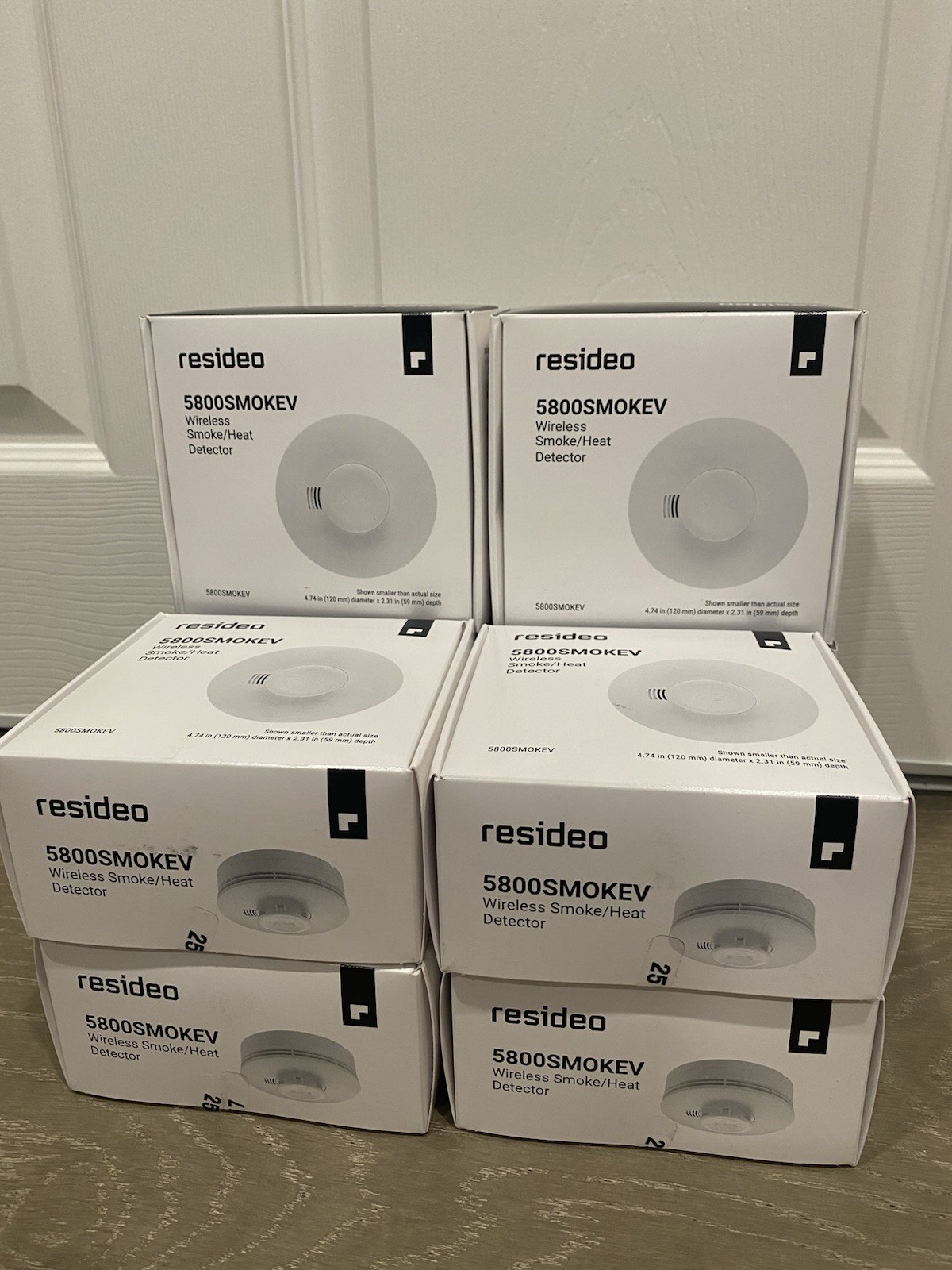 Brand New Honeywell Resideo 5800SMOKEV, Wireless Smoke Heat Detector