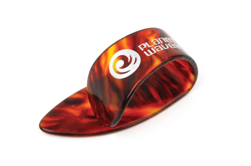 D'Addario - Planet Waves Thumb Picks 10 Pack Medium Shell For Guitar Banjo