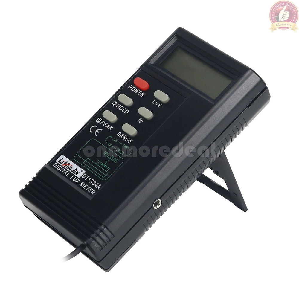 20000Lux Digital LUX Light Meter High-Precision With Reading Holding Function