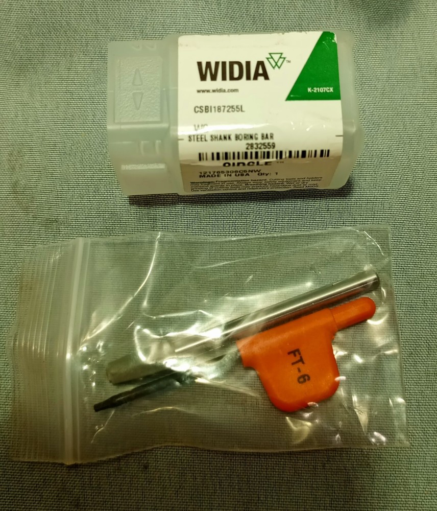 Widia CSBI187255L Steel Shank Boring Bar