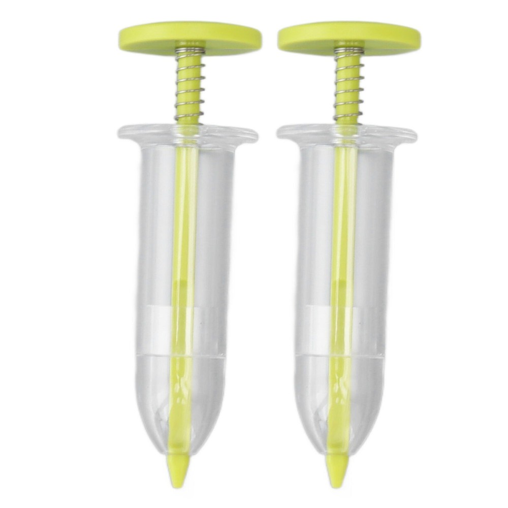 2pcs Mini Sowing Seed Dispenser Sower Small Seed Spreader Adjustable Handheld