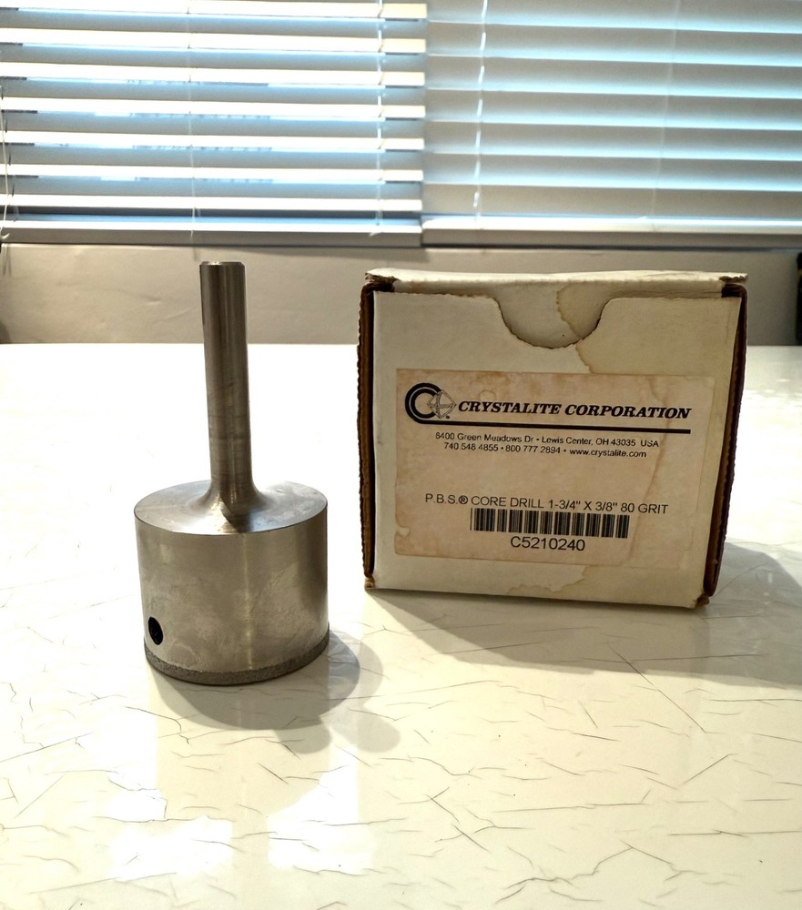Crystalite Corp Core Drill, 1-3/4" size, Electroplated Diamond