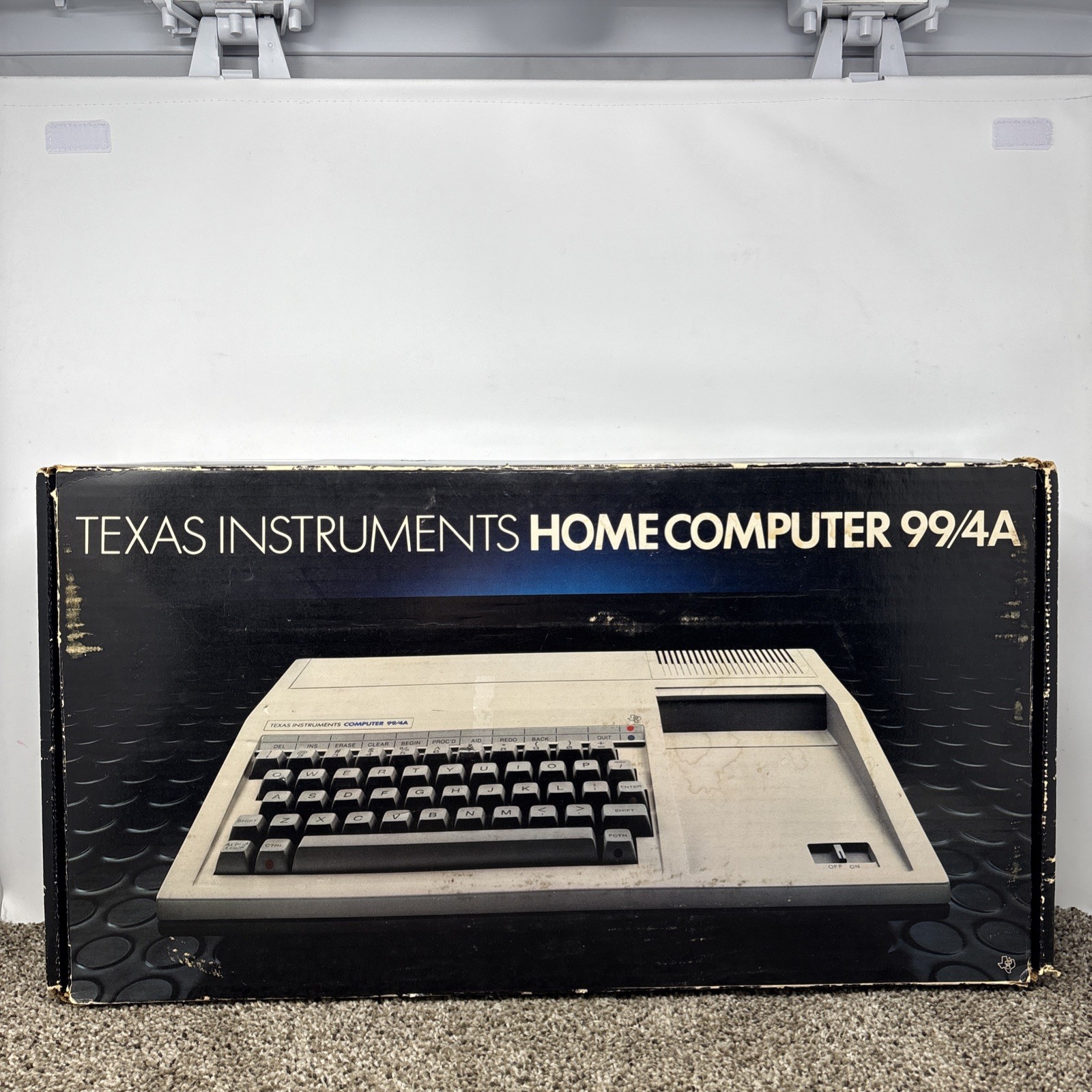 Texas Instruments TI-99/4A Home Computer In Box TESTED With Cables Games