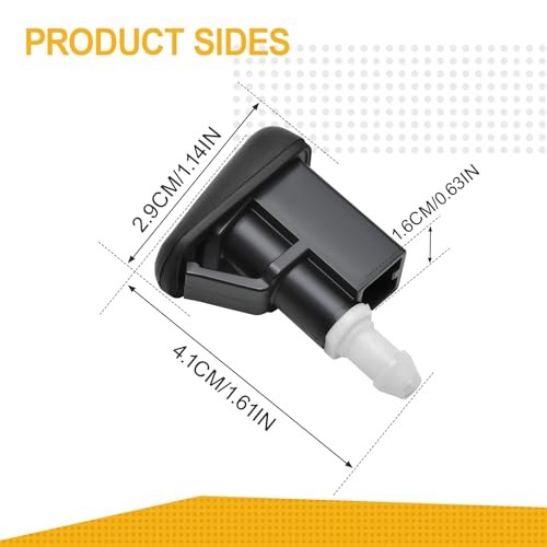 2Pcs Front Windshield Washer Nozzle Compatible with 2013-2016 Escape Part