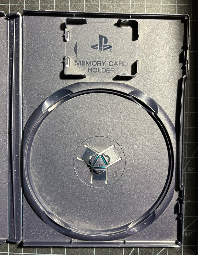 SPLINTER CELL (PLAYSTATION 2, 2001) PS2 CASE & MANUAL ONLY, NO GAME!