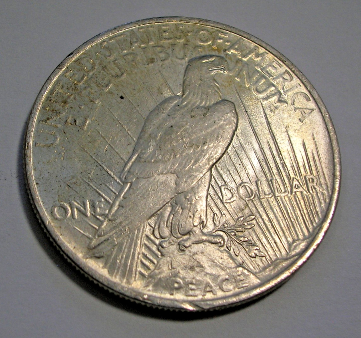 1924 P Peace 90% Silver Dollar