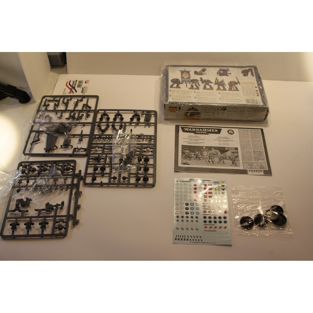 Warhammer 40K Space Marines Command Squad First Born "48-17" .Open Box (A1)