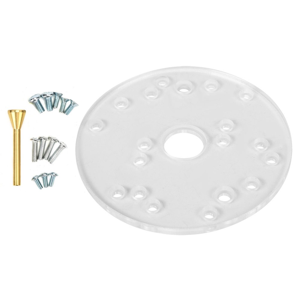 Universal Router Table Base Plate Router Acrylic Base Plate With Centering NY
