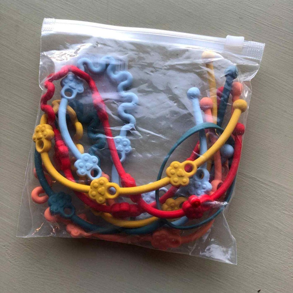 Adjustable Silicone Straps for Baby - 5 Pack