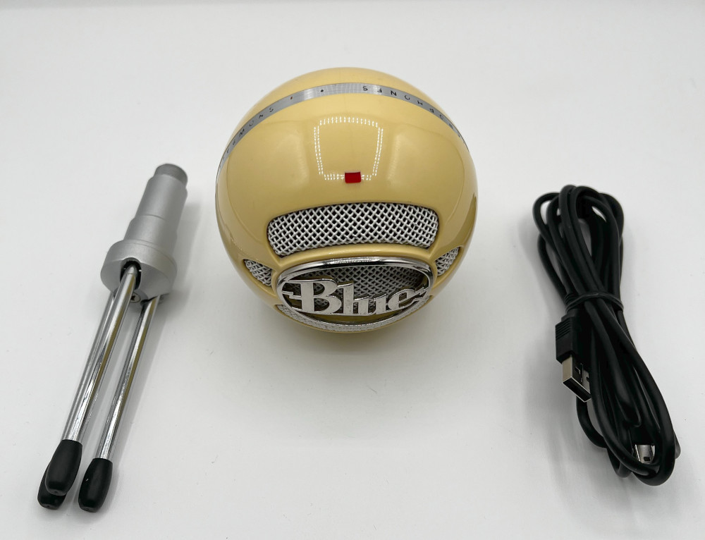 Blue Snowball iCE Yellow Wired USB Microphone