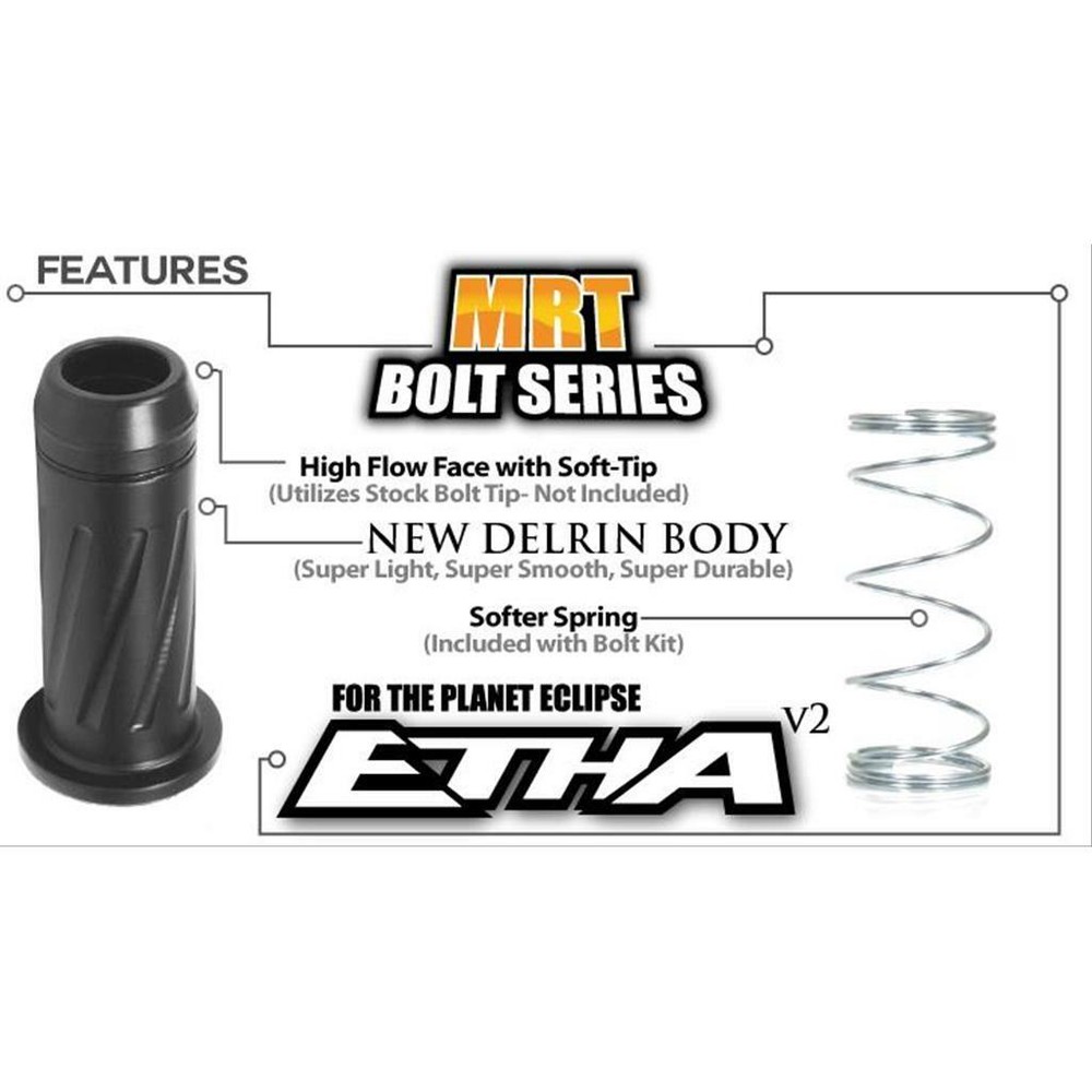 TechT Paintball MRT Bolt For Planet Eclipse Etha Marker Upgrade
