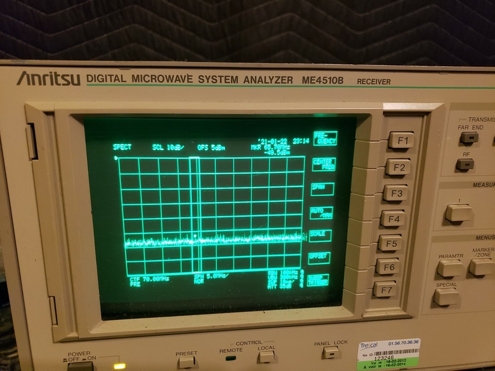 Anritsu ME4510B Digital Microwave System Analyzer Receiver & Transmitter Working