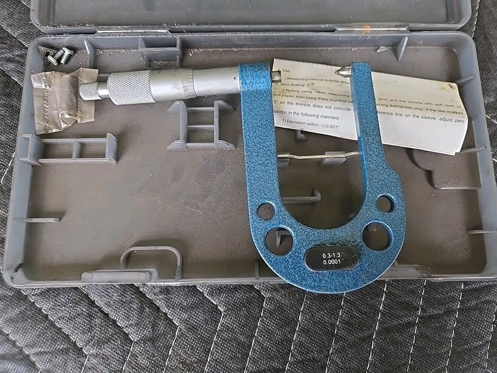 blue point rotor micrometer, rm130...