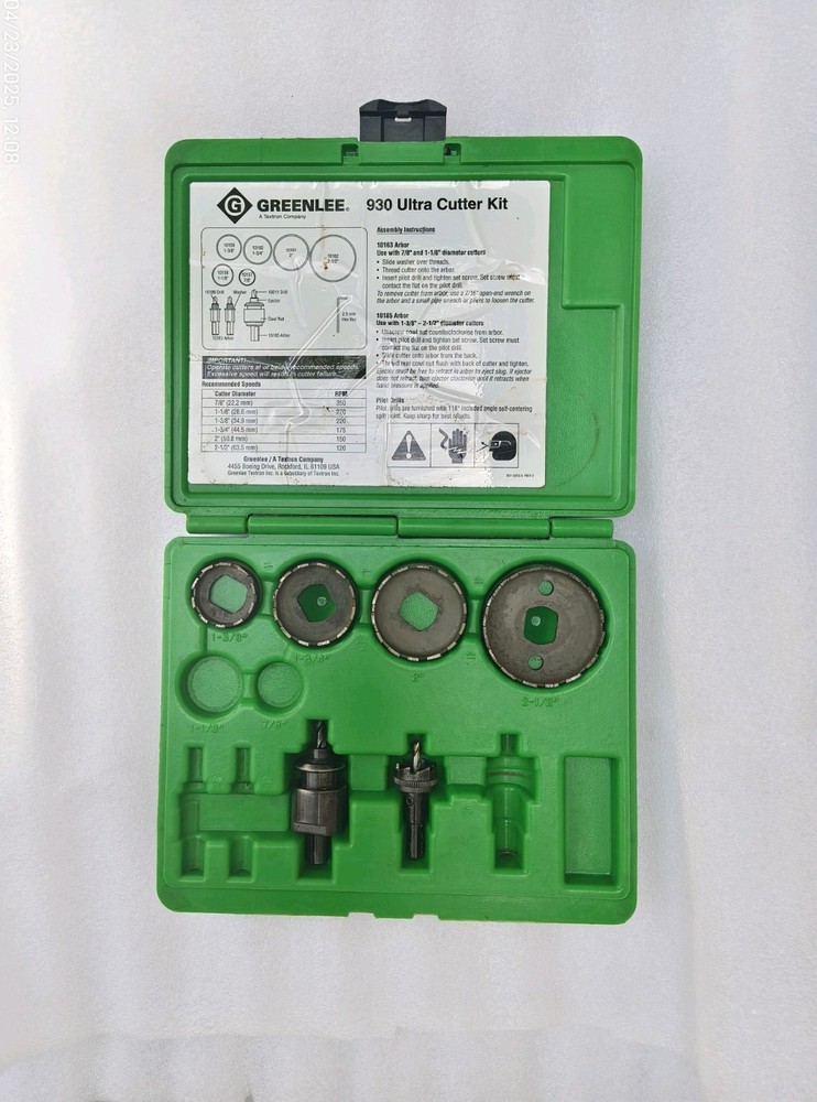 Greenlee 930 Ultra Cutter Kit