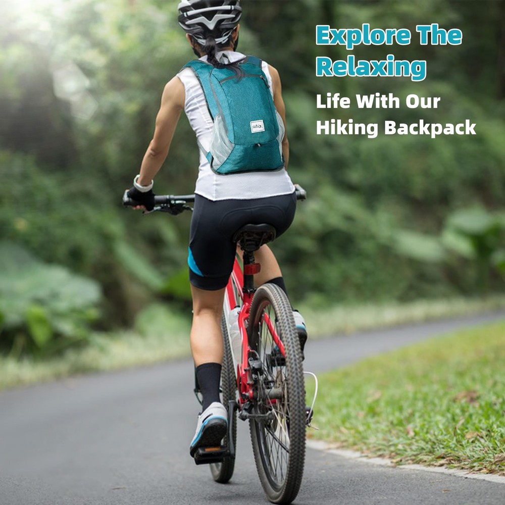 Hiking Backpack 10L Small Travel Lightweight Daypack Foldable Hiking Packable...