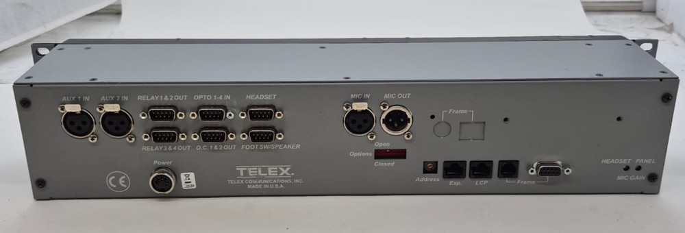 RTS KP-32 Telex 32-Key Intercom Panel Missing Button - As Is For Parts Only