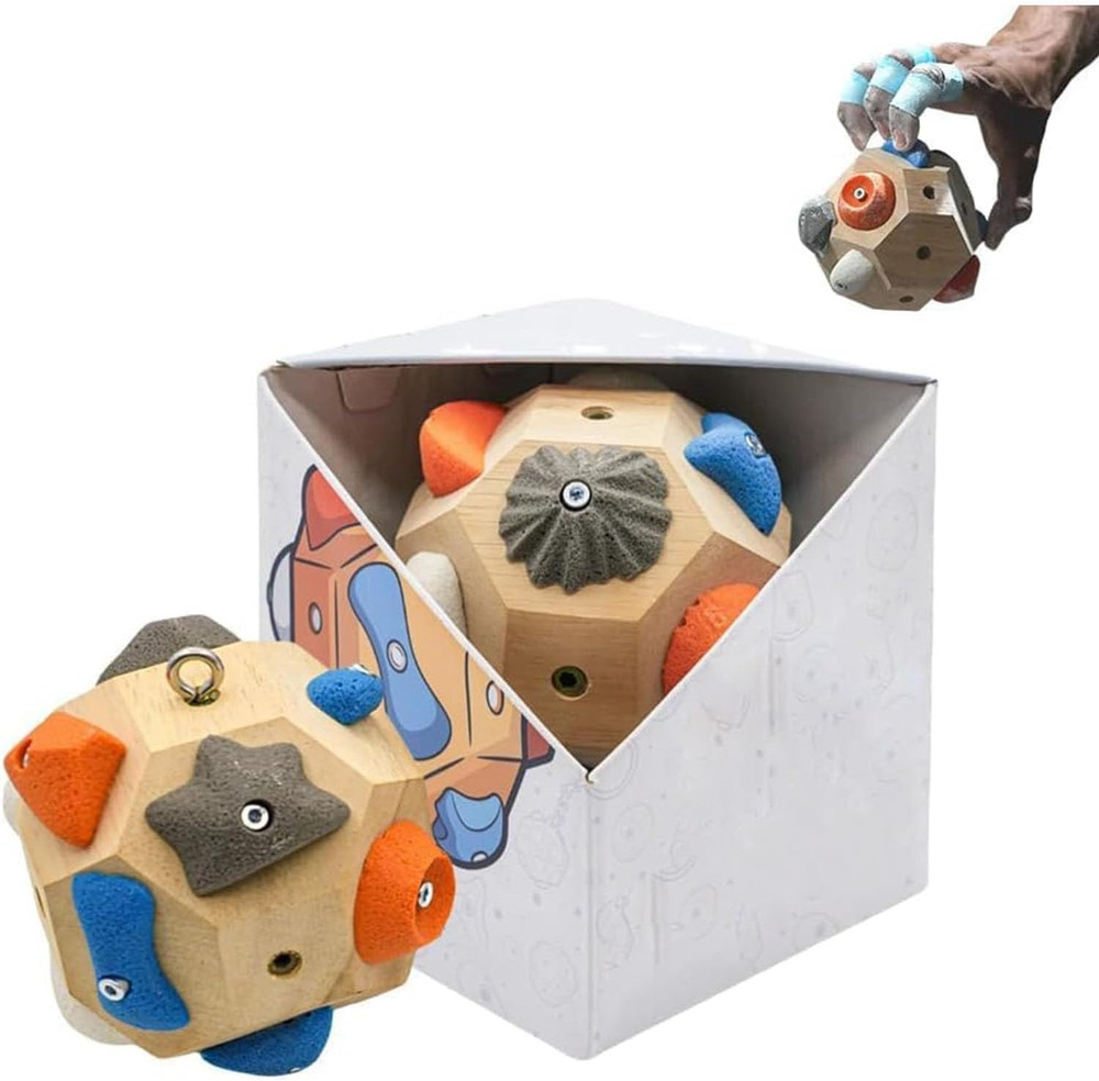 Handcrafted Boulder Block Build Strength Precision Rock Climbers Gift Mountain