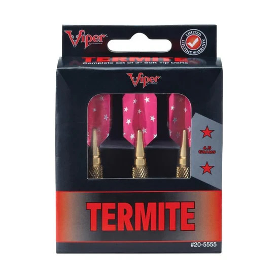 VIPER TERMITE 4.5 GRAM DARTS 2BA SOFT TIP SET SHIPS FREE FREE FLIGHTS