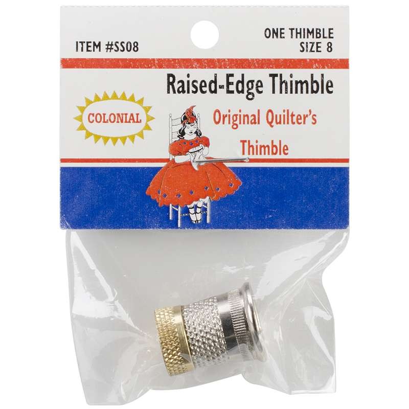 Raised-Edge Thimble Size 8