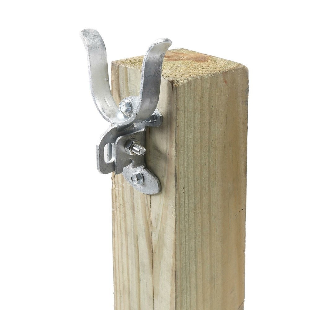 Gate Fork Latch - 2 3/8" Wall Mount - Chain Link Fence. Gate Hardware