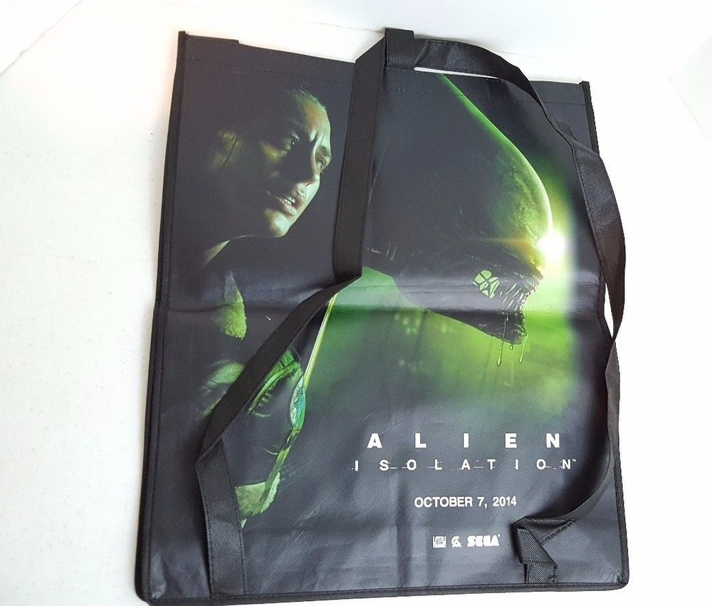 SDCC 2014 Comic Con Alien Isolation Swag Bag Tote Bag
