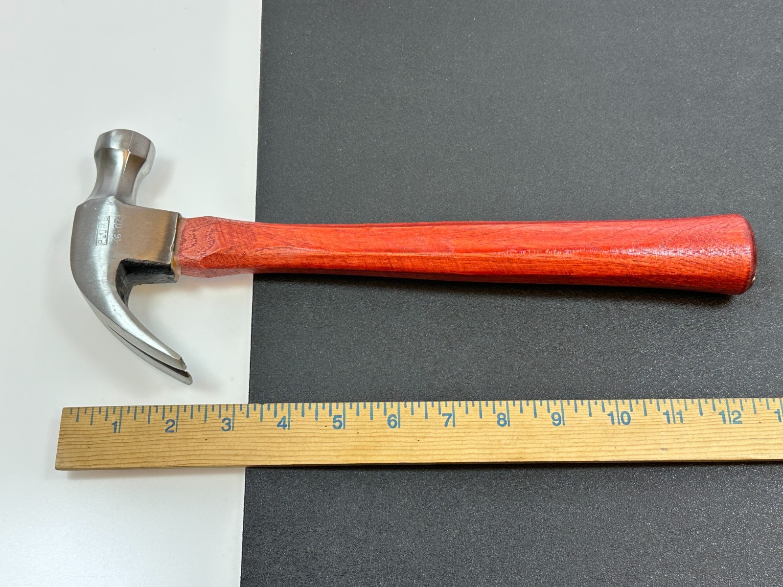 Plumb Tools USA 16oz Autograf Permabond Claw Hammer (NEW Old Stock NOS)