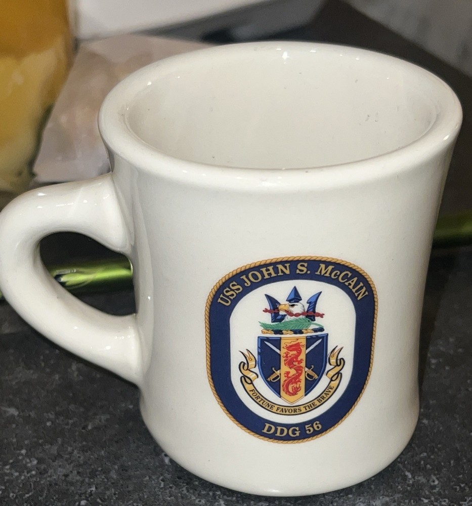 USS JOHN S. McCAIN (DDG-56) Victory Mug  Nice
