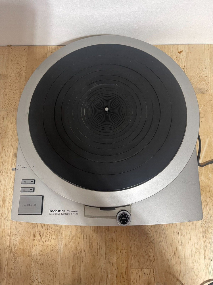 HIGH-END TECHNICS SP-25 DIRECT DRIVE Turntable Function Flawlessly