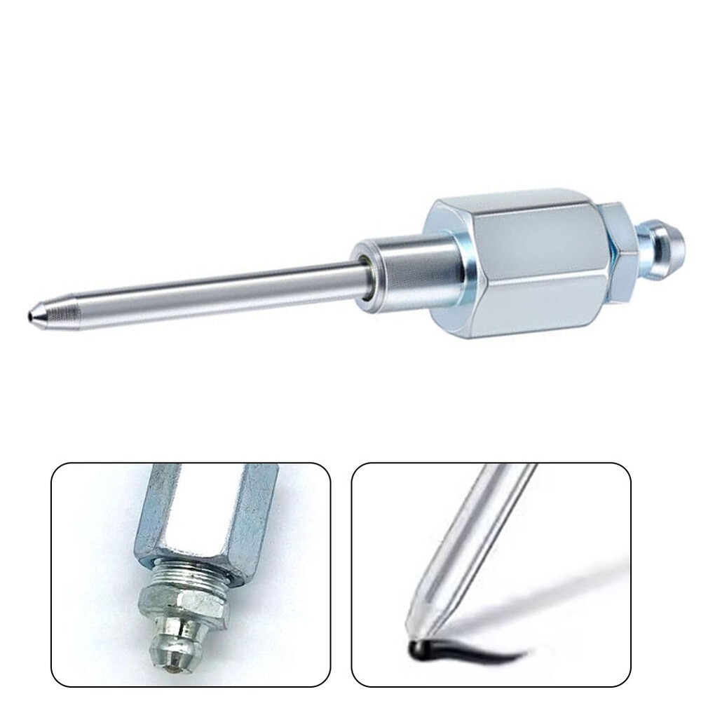 1PCS Grease-Injector Needle Fitting Holder Joints Bearings Grease Needle-Adapter
