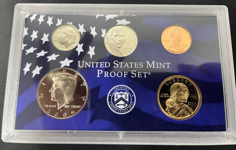 2006 Clad Proof Set U.S. Mint Original Government Packaging with COA