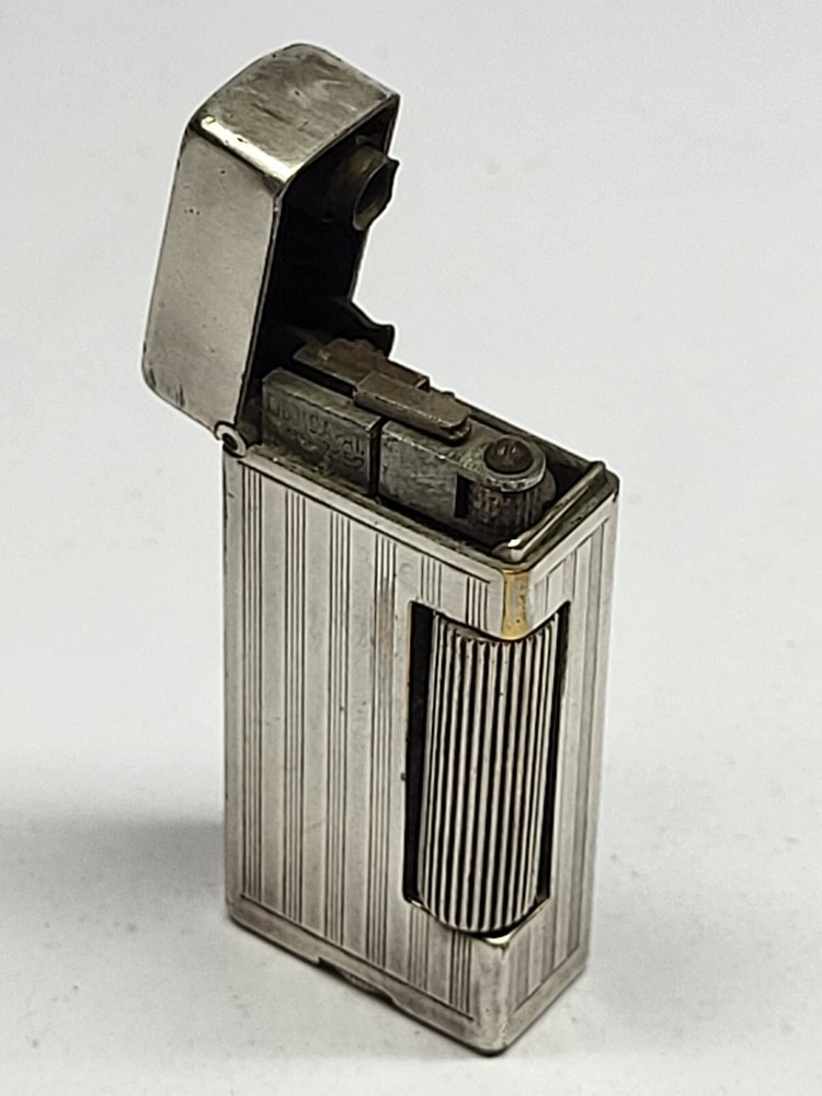 Vintage DUNHILL Silver Plated Mini Petrol Lighter