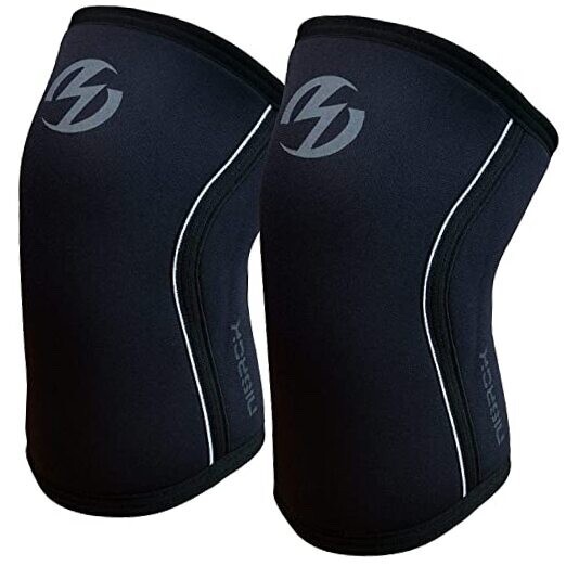 Knee Sleeves (1 Pair), Neoprene Compression Knee Braces, Great Support Sz Large