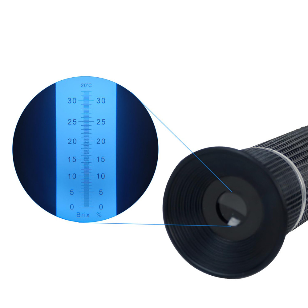 0-32% Brix Meter Refractometer with ATC, Brix Refractometer,Lab Refractometer